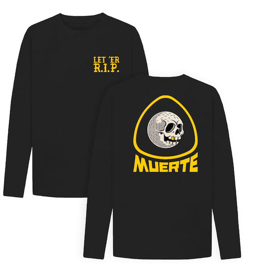 Long Sleeve Let 'er RIP Tee - Black